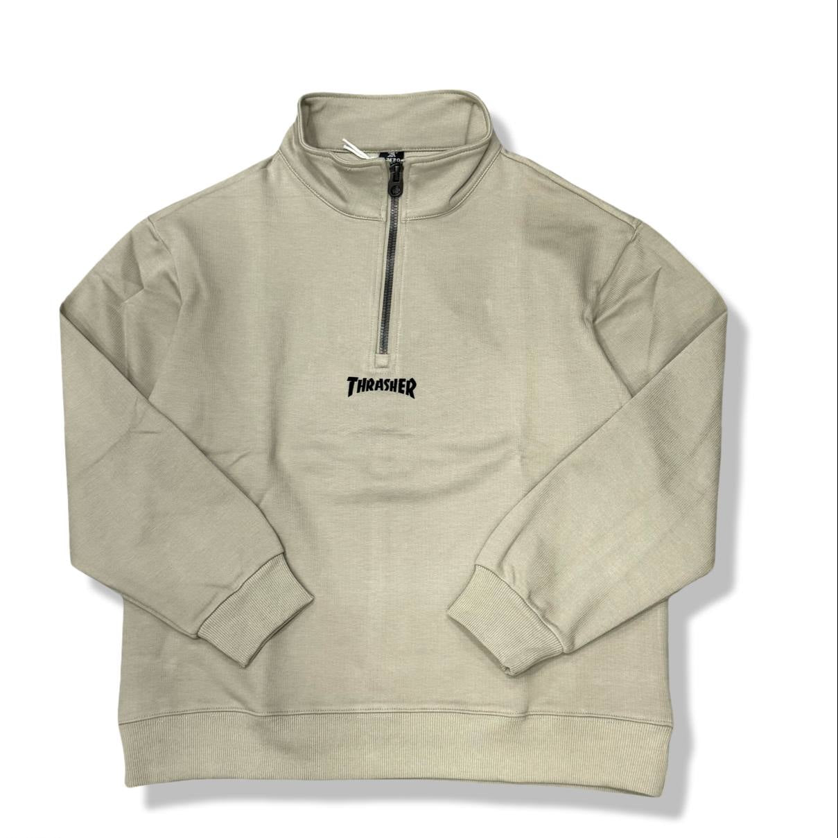 Thrasher haft Zip-Up Hoodie