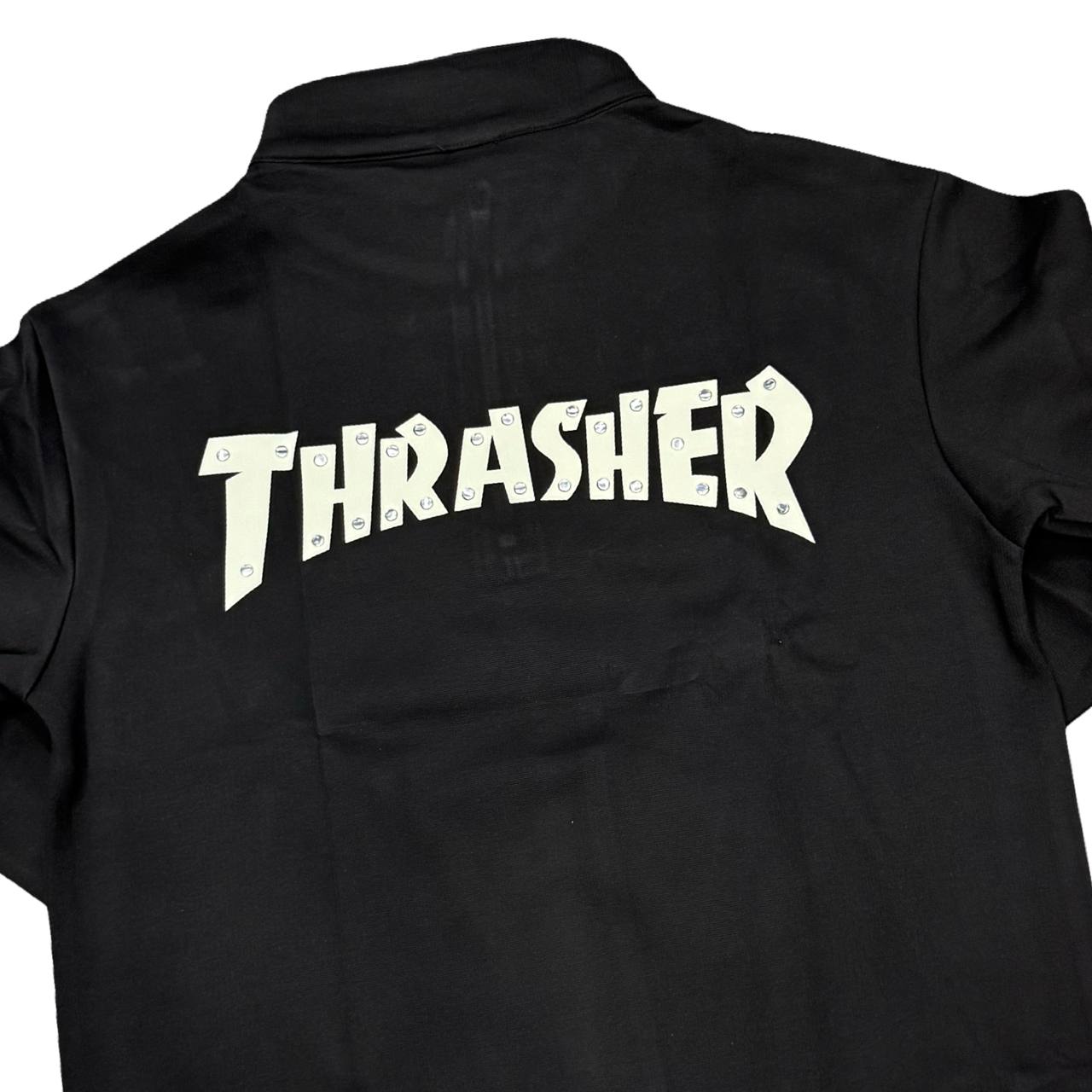 Thrasher haft Zip-Up Hoodie